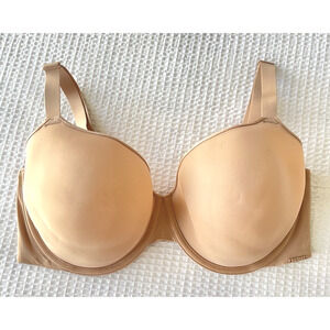 Skims Weightless Bra Size 42DDD Demi Nude Underwire Breathable Lightweight